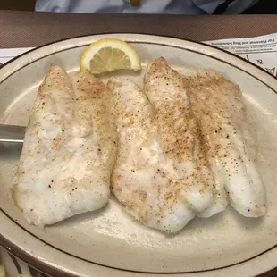 The orange roughy. Was great!