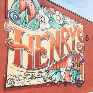 Come check out our #HENRYSMURAL 
Take Photos in front of our mural and make sure to TAG US!!