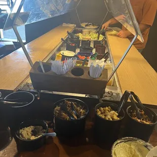 Self serve salad bar