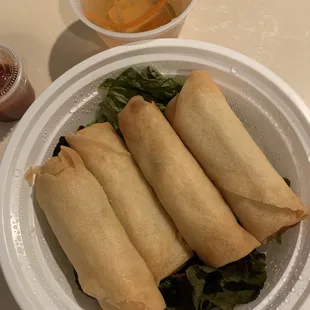 Fried spring rolls