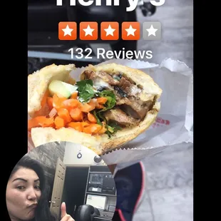 Dark chicken sandwich , love it.