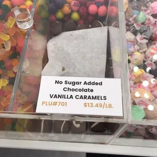 No sugar chocolate!