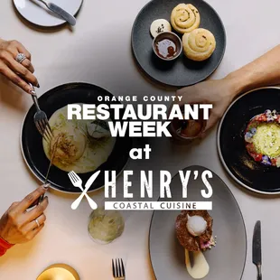 Indulge in a week of coastal culinary delights from March 2 - 8th during OC Restaurant Week
