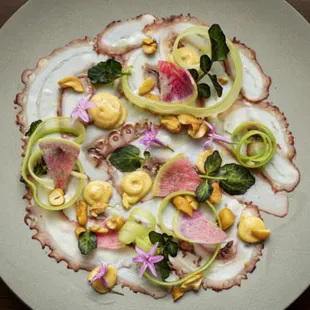 OC Restaurant Week - Course 1 option: Octopus Carpaccio