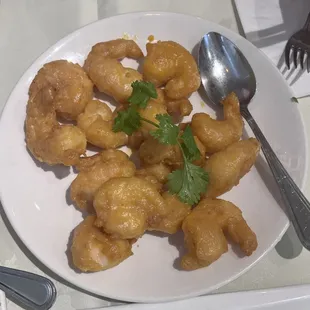 Salted Egg Yolk Prawns