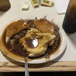 Hot Beef Sandwich