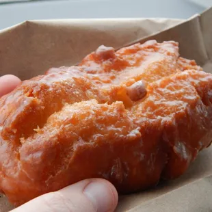 Glazed buttermilk bar.