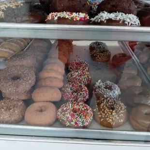 a variety of doughnuts