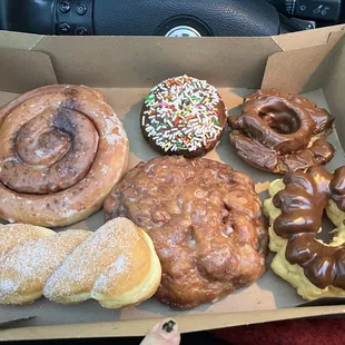 Box of delicious doughnuts!