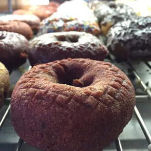 Red velvet donuts