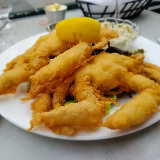 Linguine Soft Shell Crab & Peas