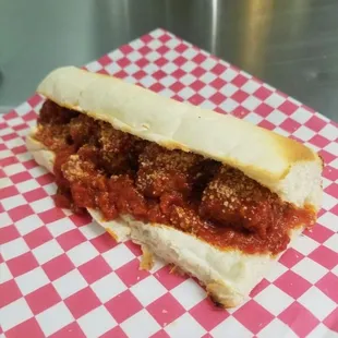 Absolutely the best thing about Wednesday is the meatbal hoagies at Henry's!!!