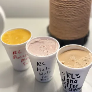 These are the 3 we got