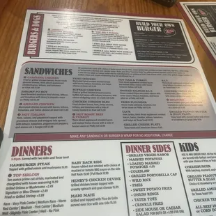 Menu.