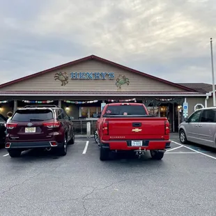 Outside / Exterior of restaurant. Pretty assuming right on Croatan Hwy. if you&apos;re not looking for it, you&apos;ll miss it. Hidden gem for sure!