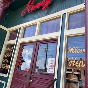 Henry's Big Entrance