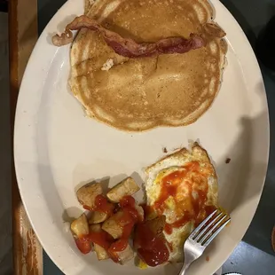 Half of the Breakfast Platter