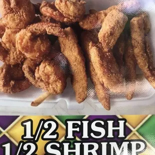 fried chicken in a styrofoam container