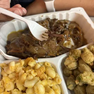 Beef short ribs meal