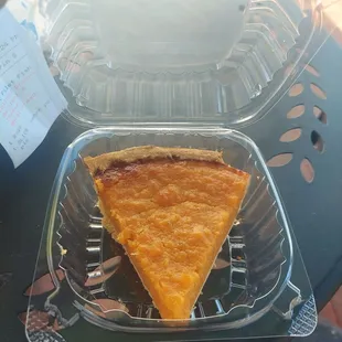 Sweet potato pie. Incredible!