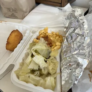 Cabbage Macaroni and Cheese