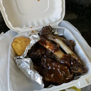 BBQ Ribs Beef Sandwich