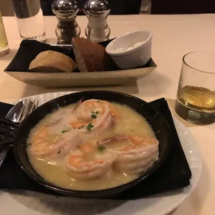 Sizzling Shrimp Scampi