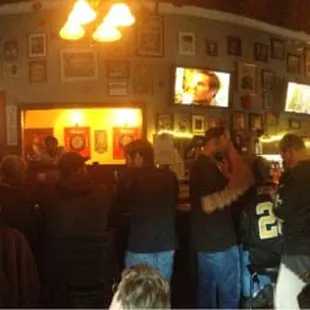 During a Saints game