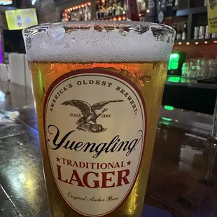 PBR in the competition's glass.