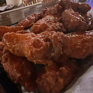 Wings.  Mild buffalo