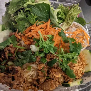 Vermicelli with beef!