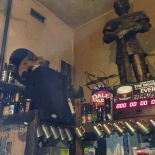a man sitting at a bar