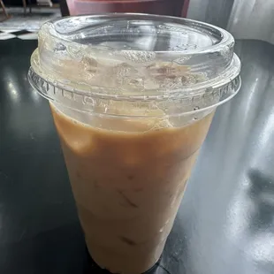 Cold brew with extra almond milk!