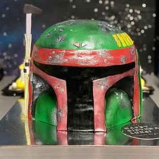 the helmet of boba fett