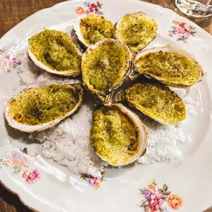 Oysters Rockefeller