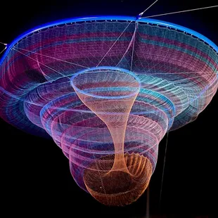 "Her Secret is Patience", public art sculpture by Janet Echelman
