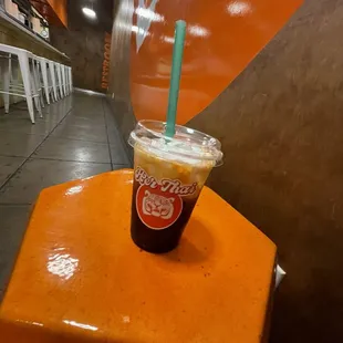 Boba Tea Thai Iced Tea