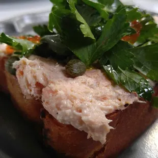 Smoked Trout Toast