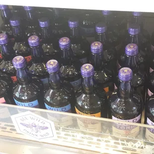 Wild Tonic Jun Kombucha, in Lavender Love.  Organic,  and made with honey!