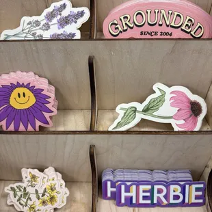 Stickers by register