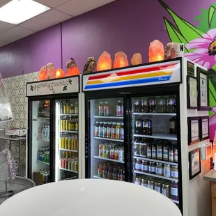 the inside of a store