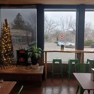 View from the dining room.