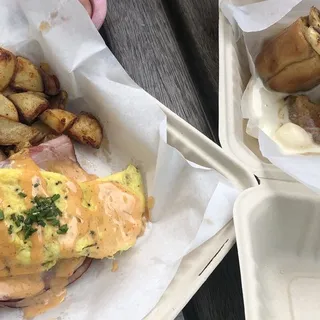 Creole Breakfast Sandwich