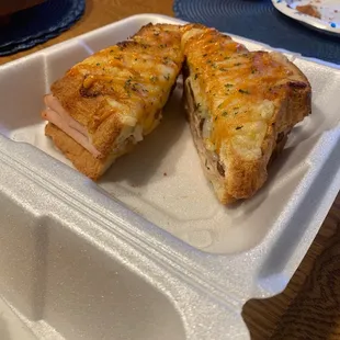 French onion turkey sandwich
