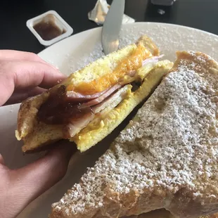 Monte Cristo French Toast Sandwich