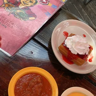 literally didn't ask for queso, server offered it and for this small ass dip i was charge $4.99