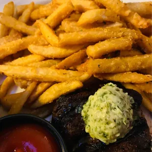 steak, food