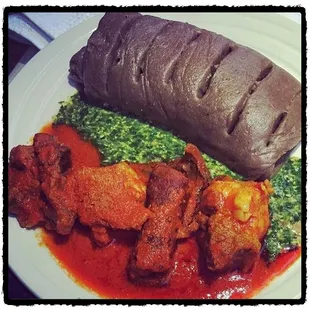 Amala x Gbegiri x Assorted Meat. Opt - Grilled or Boiled Meat?