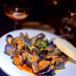 Spicy Mussels