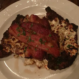 Thick Cut Bacon and Blue Cheese